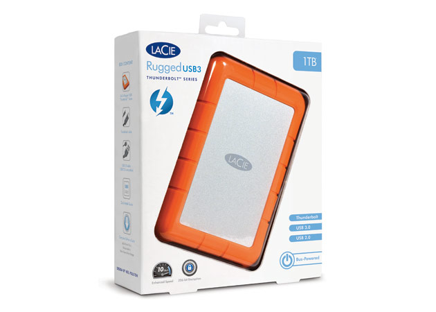 1 TB LaCie Rugged USB3 & Thunderbolt IN STOCK 1 TB LaCie Rugged USB3 & Thunderbolt IN STOCK