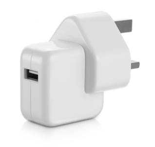 Apple iPad 12W USB Power Adapter - UK Apple iPad 12W USB Power Adapter - UK