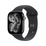 Series 11 GPS 46mm Jet Black Alu. w. Black Sport Band - STOCK Series 11 GPS 46mm Jet Black Alu. w. Black Sport Band - STOCK