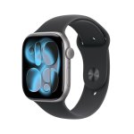 Series 11 GPS 46mm Space Grey Alu. w. Black Sport Band - STOCK Series 11 GPS 46mm Space Grey Alu. w. Black Sport Band - STOCK