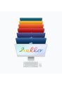 iMac w Apple M1 Chip: 8-Core CPU 8-Core GPU - 256GB