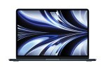 13.6"MacBook Air M2 w. 8c CPU and 8c GPU 256GB Midnight