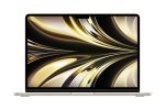 13.6" MacBook Air M2 w. 8c CPU and 8c GPU 256GB Starlight