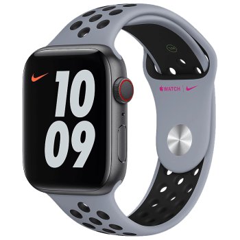 44mm Obsidian Mist/Black Nike Sport Band - IN STOCK [MG403ZM/A] - : PrismaStore!, for Adobe, Lacie, BlackMagic, Quark ..